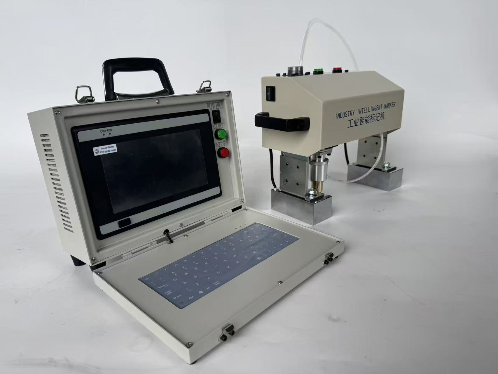 Why Is a Portable Pneumatic Dot Peen Marking Machine the Ideal Solution for Heavy and Hard-to-Move Workpieces?