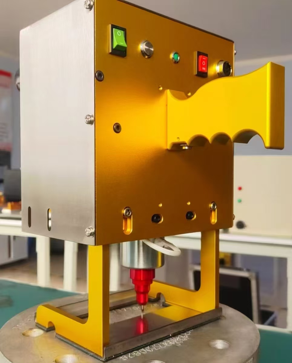 Handheld electric engraving machine,metal engraving machine on steel tube